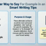 Another Way to Say For Example in an Essay