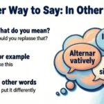 Another Way to Say In Other Words