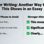 Another Way to Say This Shows in an Essay
