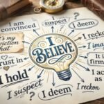 Another Way to Say I Believe