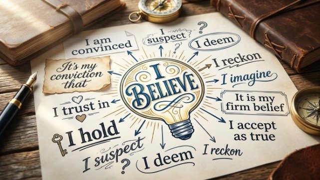 Another Way to Say I Believe